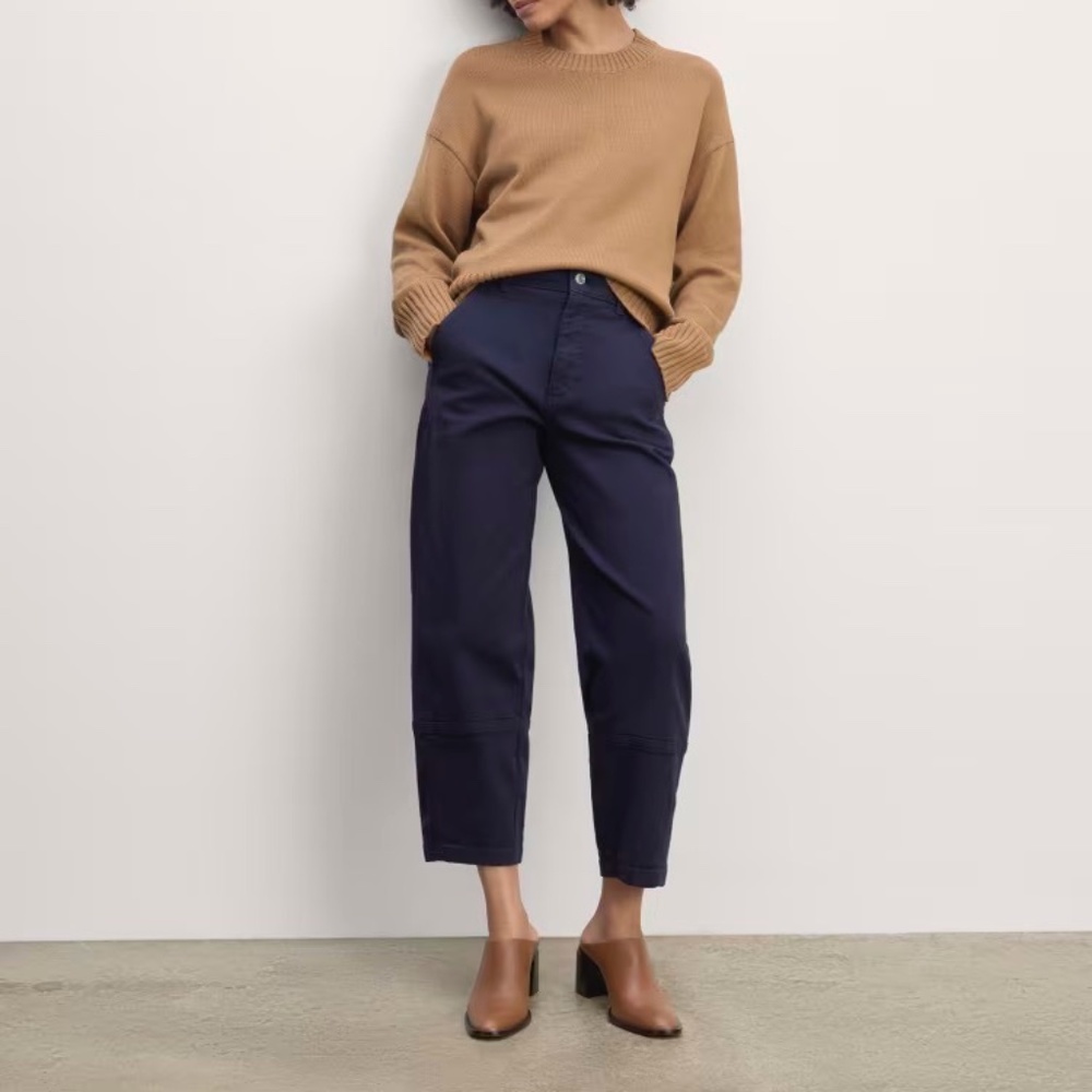 Everlane Utility Barrel Pant, Navy